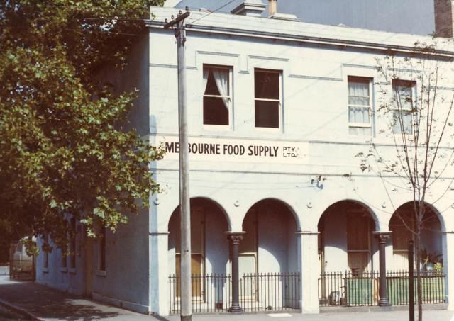Corner Milton Street West and Walsh Street South, West Melbourne.