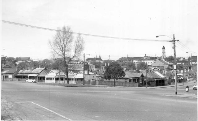 Corner of Haines Street (south) and Curzon Street (east), North Melbourne