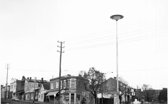 Corner of Courtney Street (south west) and Chetwynd Street (east), North Melbourne