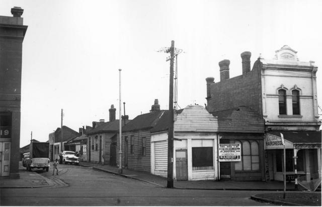 Errol Street west, looking down Glass Street, North Melbourne