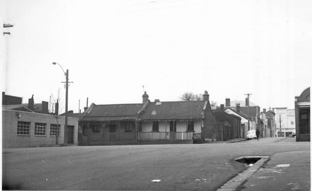 Corner of Curzon Street, east, and Purcell Street North, North Melbourne