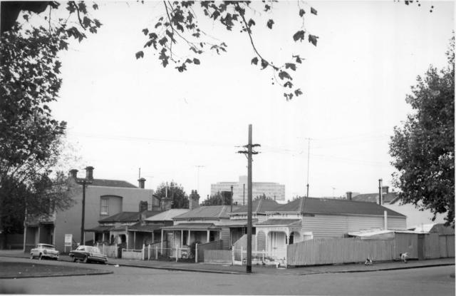 Dryburgh Street east, between Harris and O'Shanassy Streets, North Melbourne