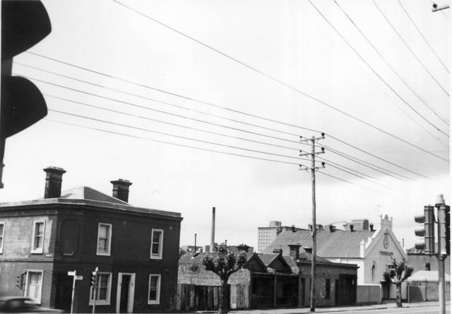 Corner of Curzon Street, east, and Arden Street north, North Melbourne