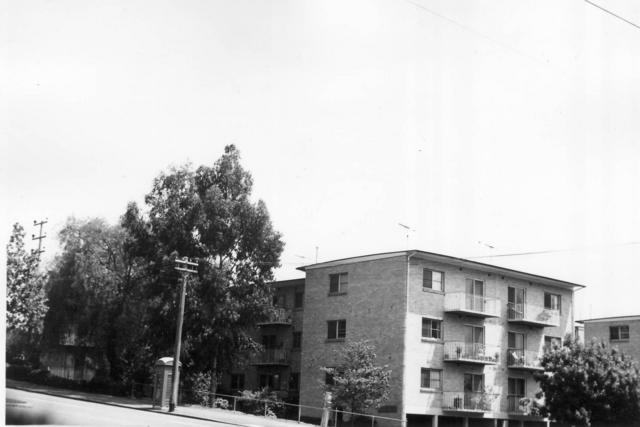 Corner of Curzon Street west and O'Shanassy Street, south, North Melbourne