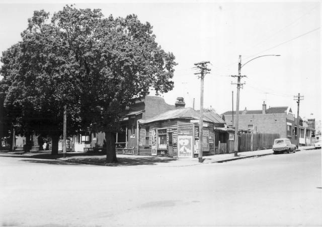 Corner of Flemington Road south-west and Boundary Road east, North Melbourne