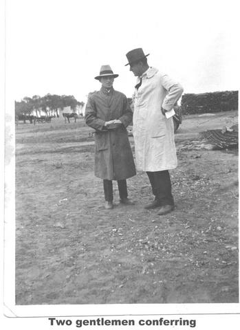 Two Gentlemen Confering Mildura