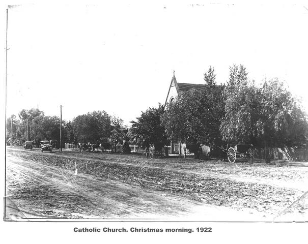 Catholic Church Christmas morning 1922