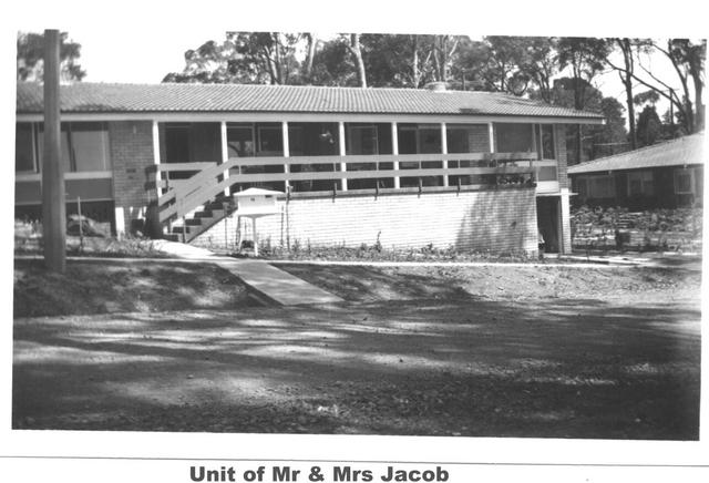 Unit of Mr and Mrs Jacob, Mildura.