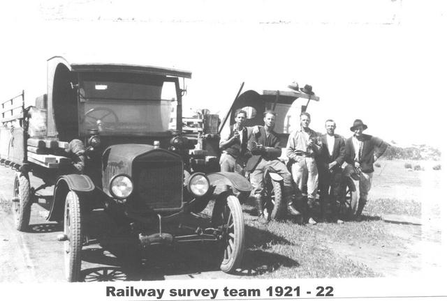 Railway survey team, Mildura.