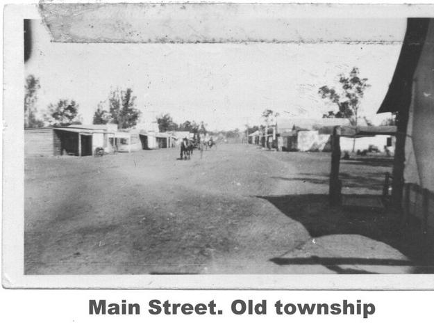 Main street old township, Mildura.