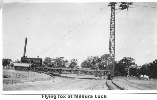 Flying fox at Lock Mildura.