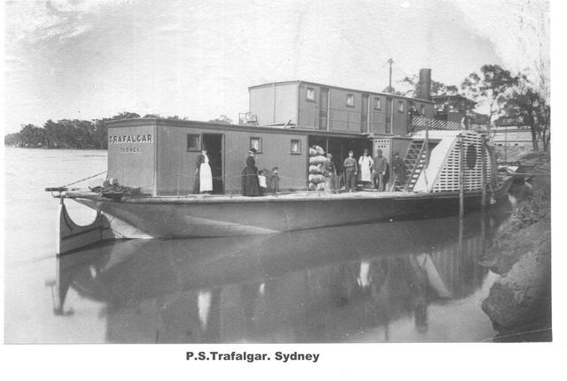 P. S. 'Trafalgar, Sydney. Mildura.