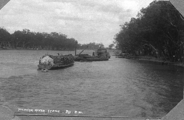 Murray River scene, Mildura.