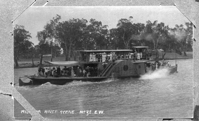 Mildura River Scene, Mildura.