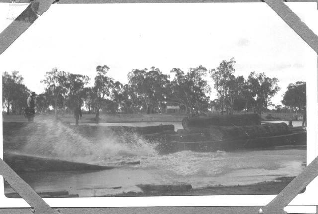 Wood Barges Mildura.