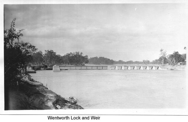Wenthworth Lock and Weir, Mildura.
