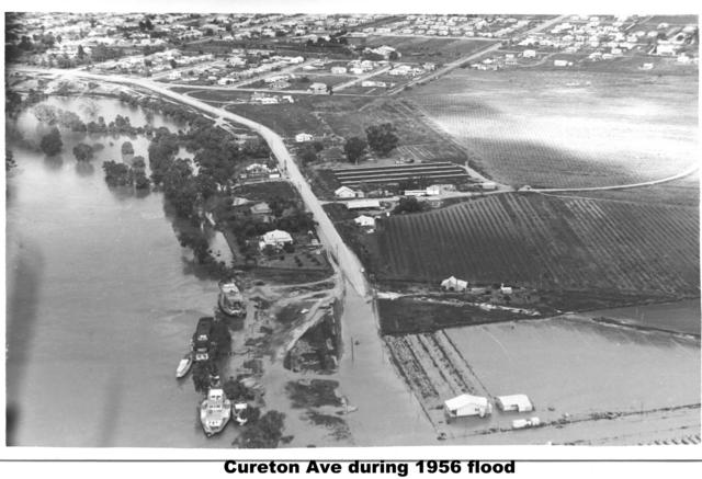 Cureton Avenue during the Floods, Mildura.