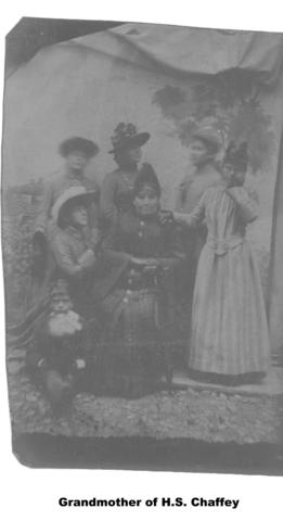 Grandmother of H. S. Chaffey, Mildura.
