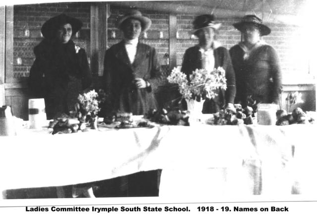 Ladies Committee Irymple South State School 1918-1919, Mildura.