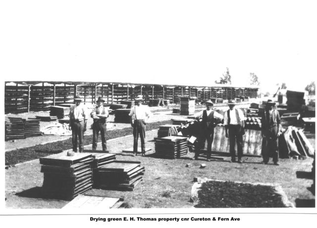Drying Green, E. H. Thomas cnr Cureton and Fern Avenue, Mildura.
