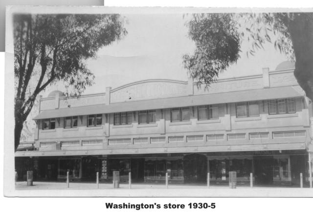 Washingtons Store 1930-5, Mildura.