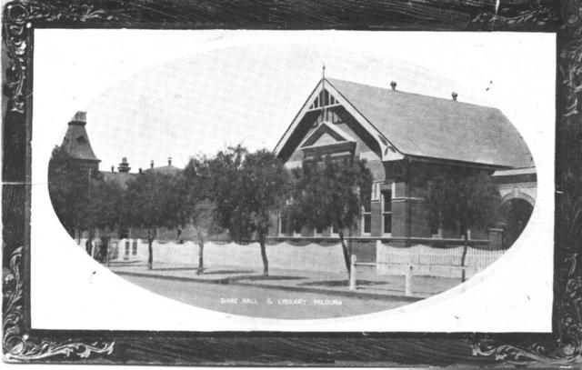 Shire Hall and Library, Mildura.
