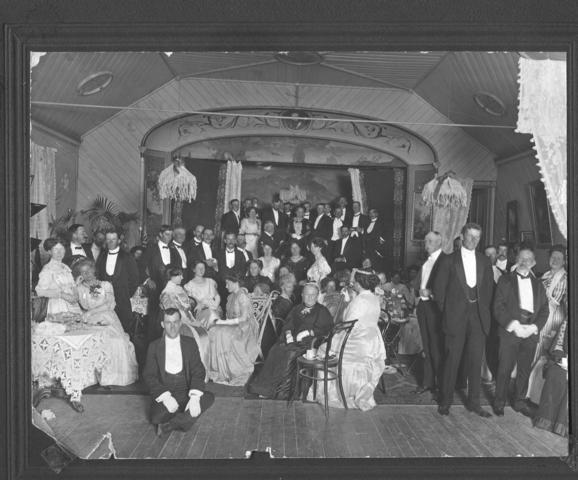 Group in formal attire, Mildura.