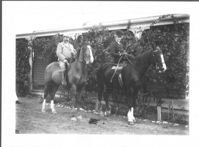 Couple on Horseback, Mildura.