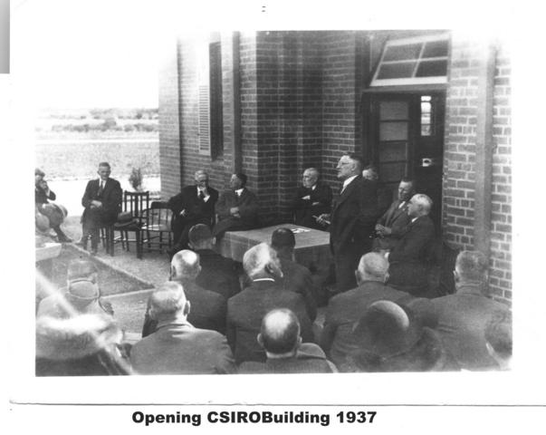 Opening of CSIRO Building, Mildura.