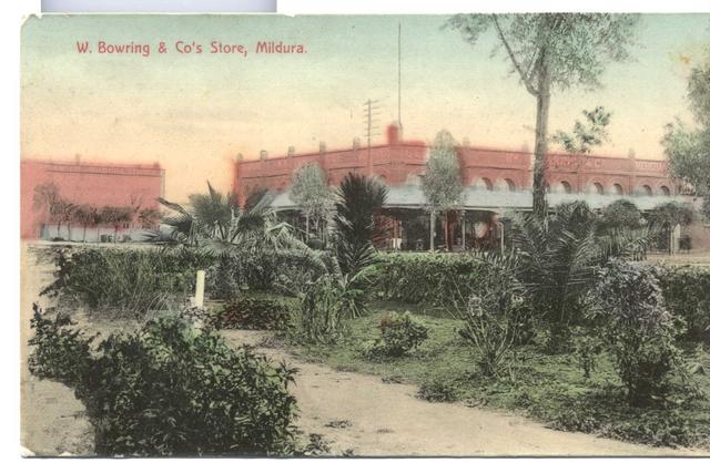 W. Bowring and Co's Store, Mildura.