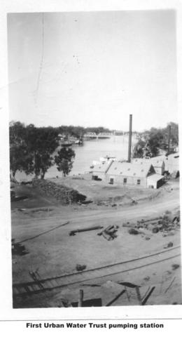 First urban Water Trust Pumping Station, Mildura.