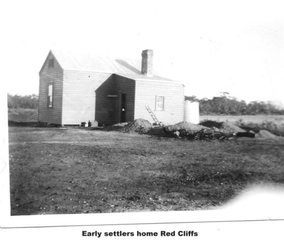 Early Settlers Home, Red Cliffs near, Mildura.