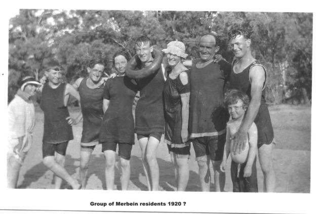 Group of Merbein residents, Mildura.
