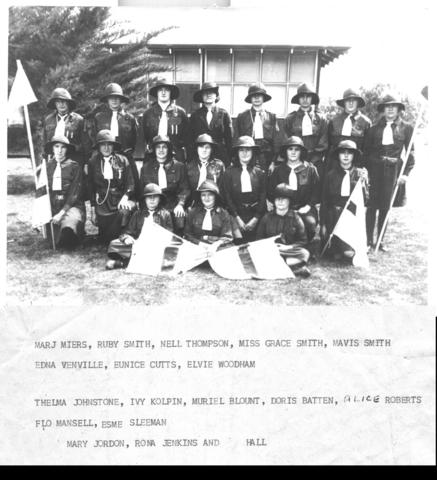 Girl Guides, Mildura.
