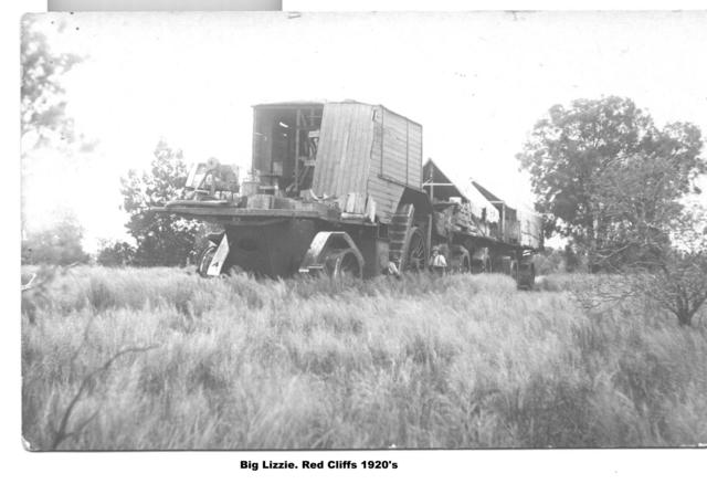 Big Lizzie Red Cliffs, Mildura. 