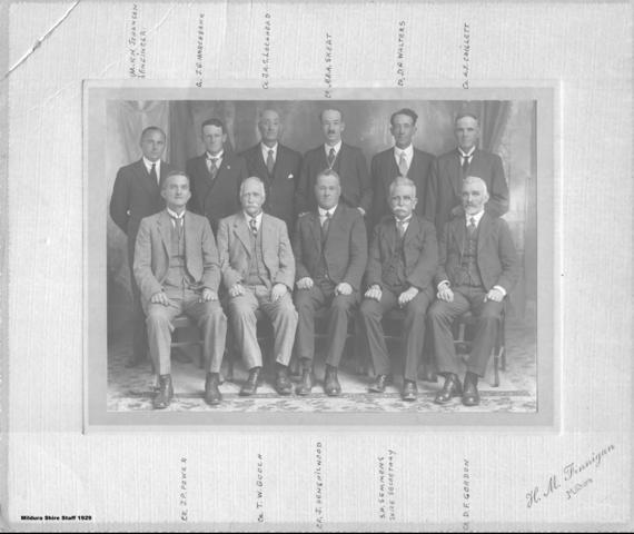 Shire Staff, Mildura.