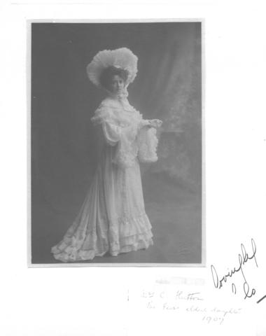 Mrs C Hutton, Rev Geers eldest daughter, Mildura.