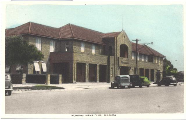 Workingmans Club, MIldura.