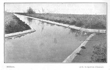 90ft. irrigation channel, Mildura