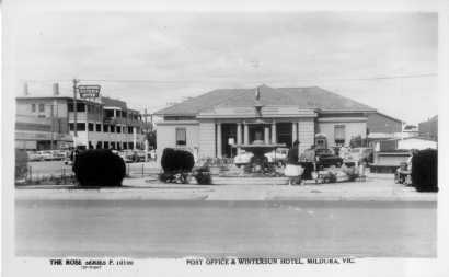 Post Office and Wintersun Hotel Mildura