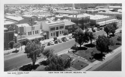 View from the library Mildura