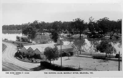 The Rowing Club, Murray River, Mildura