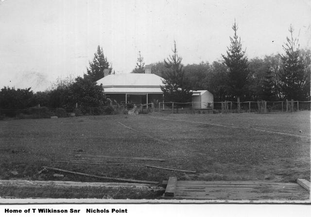 Home of T. Wilkinson, Nichols Point