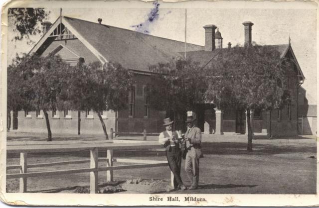 Shire Hall Mildura.