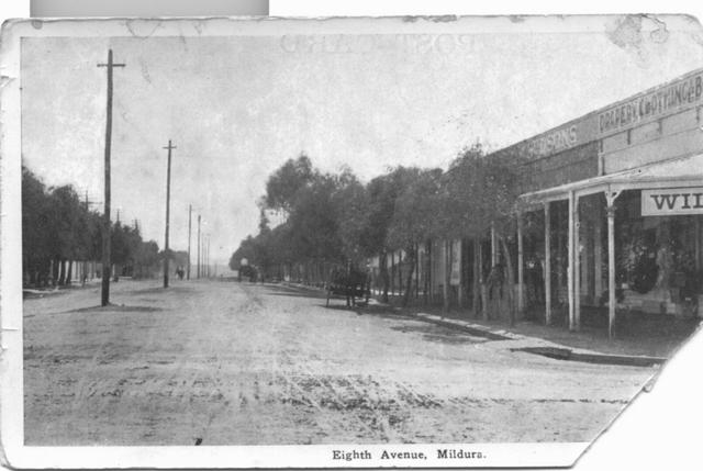 Eighth Street streetscape, Mildura