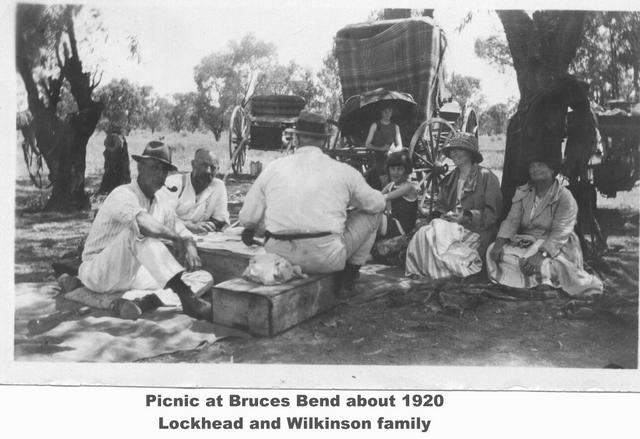 Lockhead and Wilkinson picnic, Mildura.