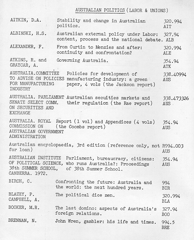  Coburg Library Labor and Unions Booklist