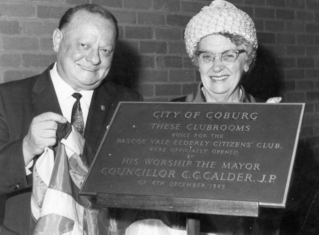  Councillor C.C. Calder and Mrs. Ploog