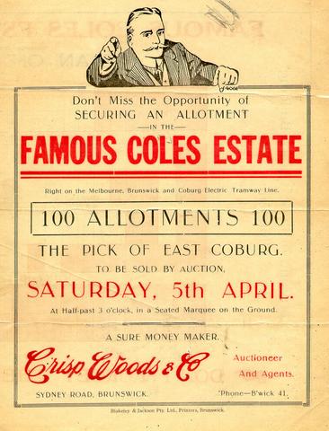  Famous Coles Estate East Coburg Subdivision