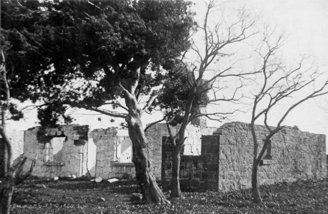  Ruins of Mother Gaffney's Home in O'Heas Rd. 1910